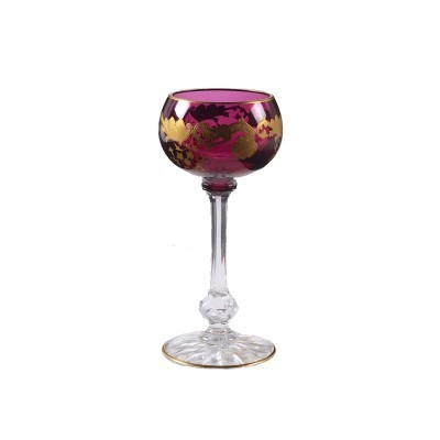 Coppa vino rosso Hock Massenet Clear Gold [f0821c31]