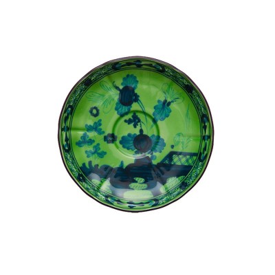 Piatto tè cm 15 Oriente Italiano Malachite [ffe250b1]