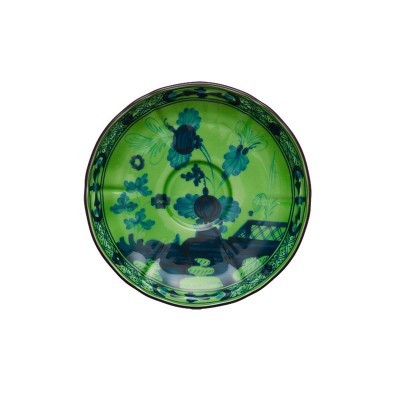 Piatto tè cm 15 Oriente Italiano Malachite [ffe250b1]