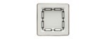Svuotatasche quadrato piccolo cm 18 Catene [5108db03]
