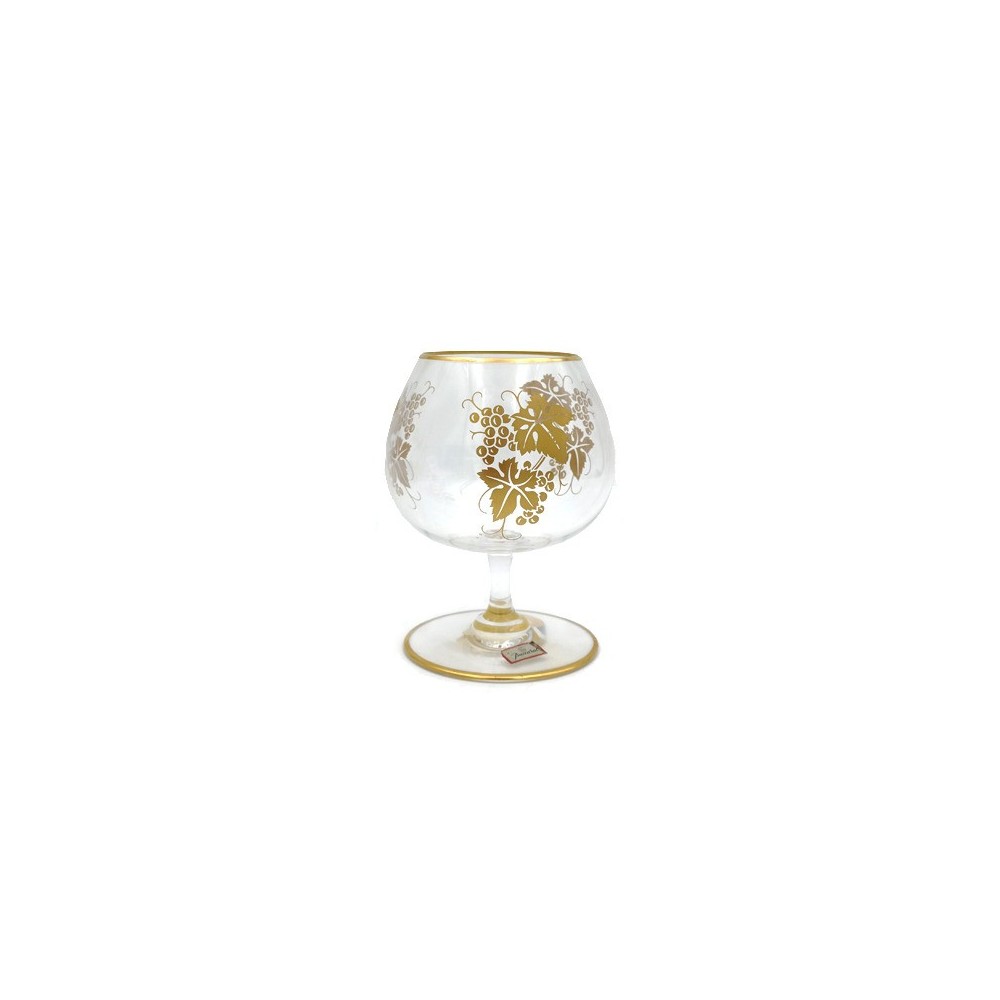 Bicchiere Cognac Uva Insioni oro [9e5e16b6]