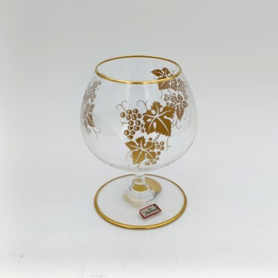 Bicchiere Cognac Uva Insioni oro [477855bb]