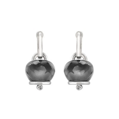 Orecchini Et Voilà Campanelle argento e diamante [363cf4cc]