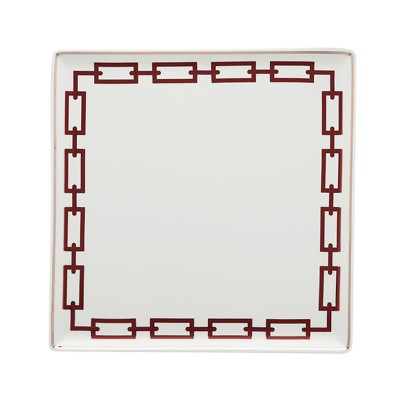 Piatto svuotatasche quadrato cm 30 Catene [95d2819d]