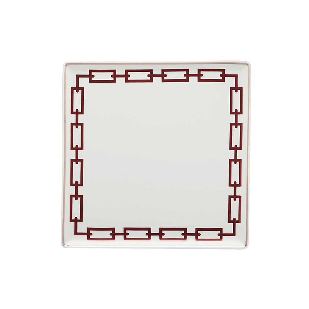 Piatto svuotatasche quadrato cm 30 Catene [95d2819d]