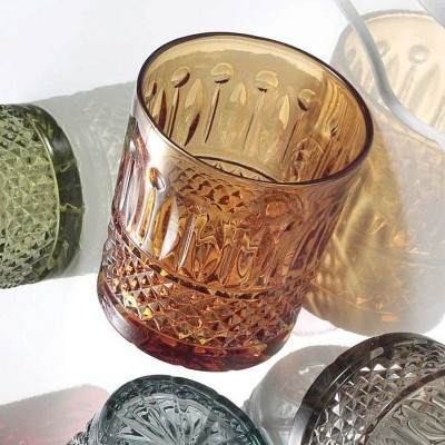 Bicchiere acqua Barocco Ambra [ef9c3f2e]