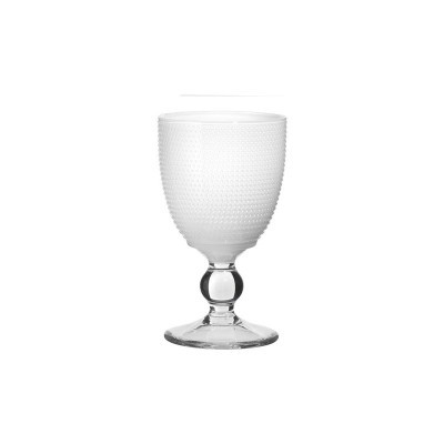 Calice vino Trame Bianco Latte [0ddf9c4d]