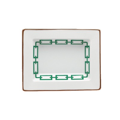 Svuotatasche rettangolare cm 15x19 Catene Smeraldo [6d3ae352]