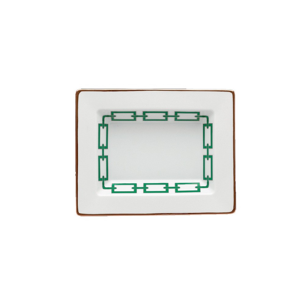 Svuotatasche rettangolare cm 15x19 Catene Smeraldo [6d3ae352]