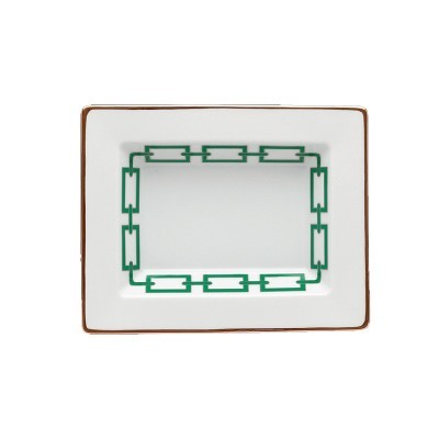 Svuotatasche rettangolare cm 15x19 Catene Smeraldo [6d3ae352]