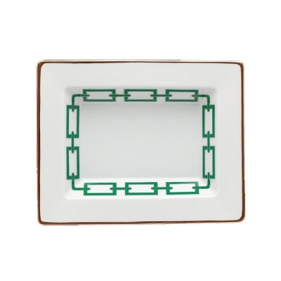 Svuotatasche rettangolare cm 15x19 Catene Smeraldo [6d3ae352]