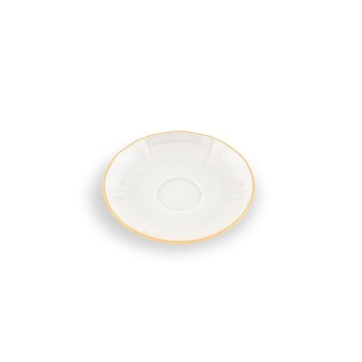 Piatto caffè cm 13,5 Corona Oro [e090501b]