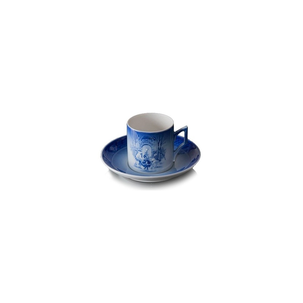 Tazza e piattino Royal Copenhagen 1990 [561cb0f5]