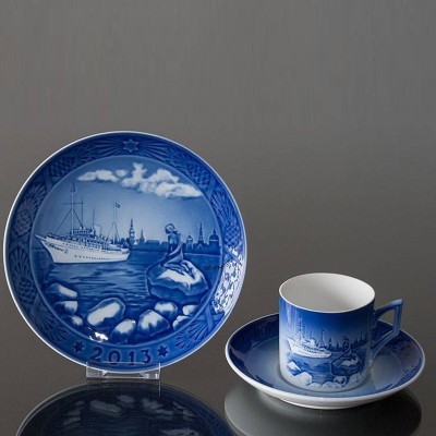 Tazza e piattino Royal Copenhagen 2013 [c15ad0f5]