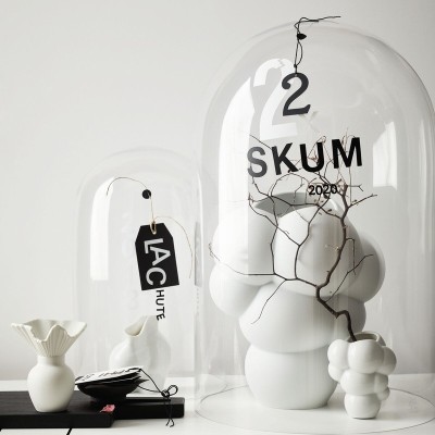 Vaso 10 cm Skum Weiss matt [ba7a32ec]