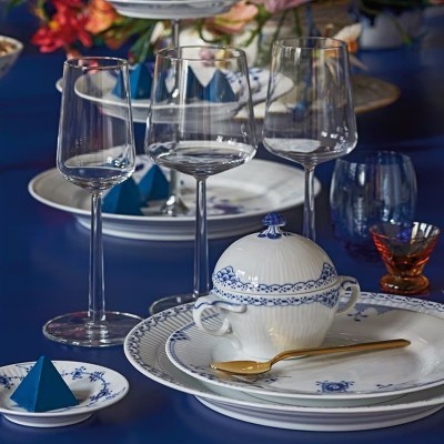 Piatto piano Princess Blu 25 cm [7f3874a7]