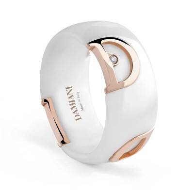 Anello D.Icon ceramica bianca [0323da48]
