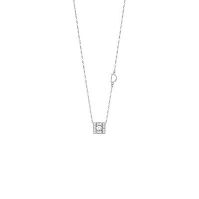 Collana Belle Époque oro bianco e diamanti [13fb3e94]