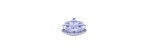 Tazza da brodo con piattino Blue Fluted [b447e072]