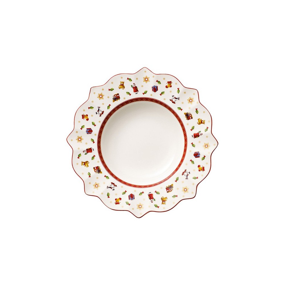 Piatto fondo bianco Toy's Delight [7f00774c]