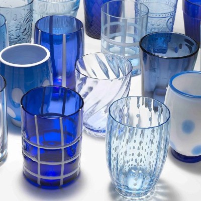 Bicchiere acqua Perle acquamare [a94f3cf6]