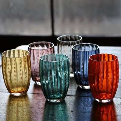 Bicchiere acqua Perle blu [6cdb1dfc]