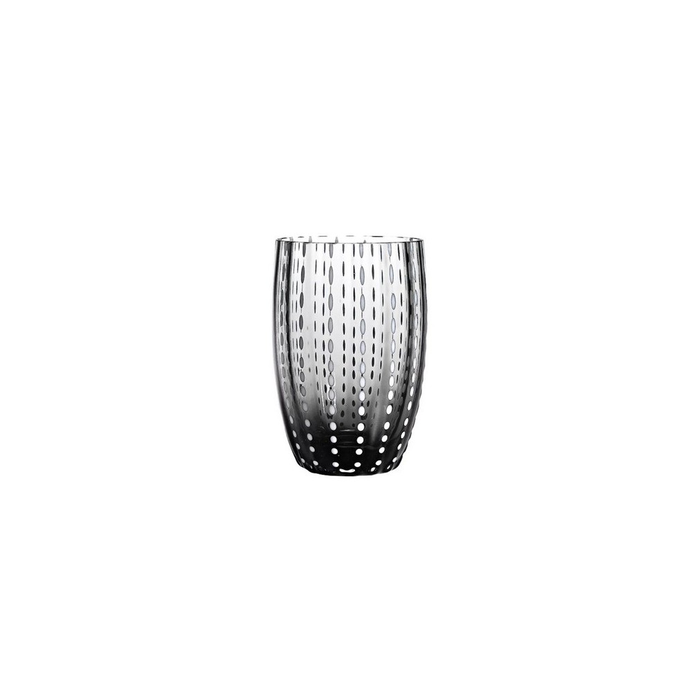 Bicchiere acqua Perle grigio [46540bf6]