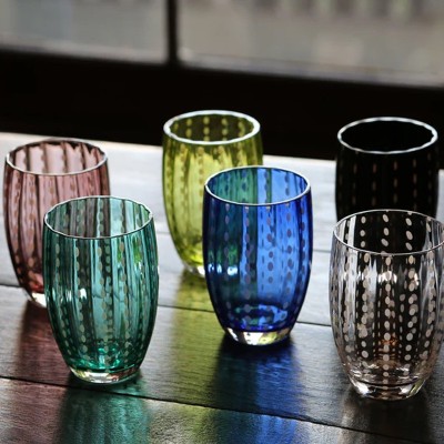 Bicchiere acqua Perle grigio [286f89ff]