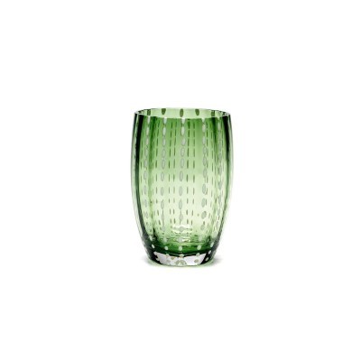 Bicchiere acqua Perle verde [405fca26]