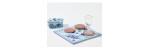 Set 4 pz Sotto Bicchiere Oriente Italiano Rubrum [ec94d774]