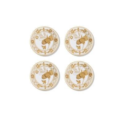 Set 4 pz Sotto Bicchiere Oriente Italiano Aurum [176ff2a0]