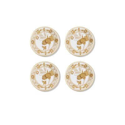 Set 4 pz Sotto Bicchiere Oriente Italiano Aurum [176ff2a0]
