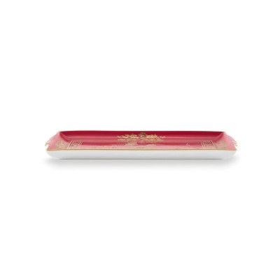 Vassoio rettangolare con manici Rubrum [74559740]