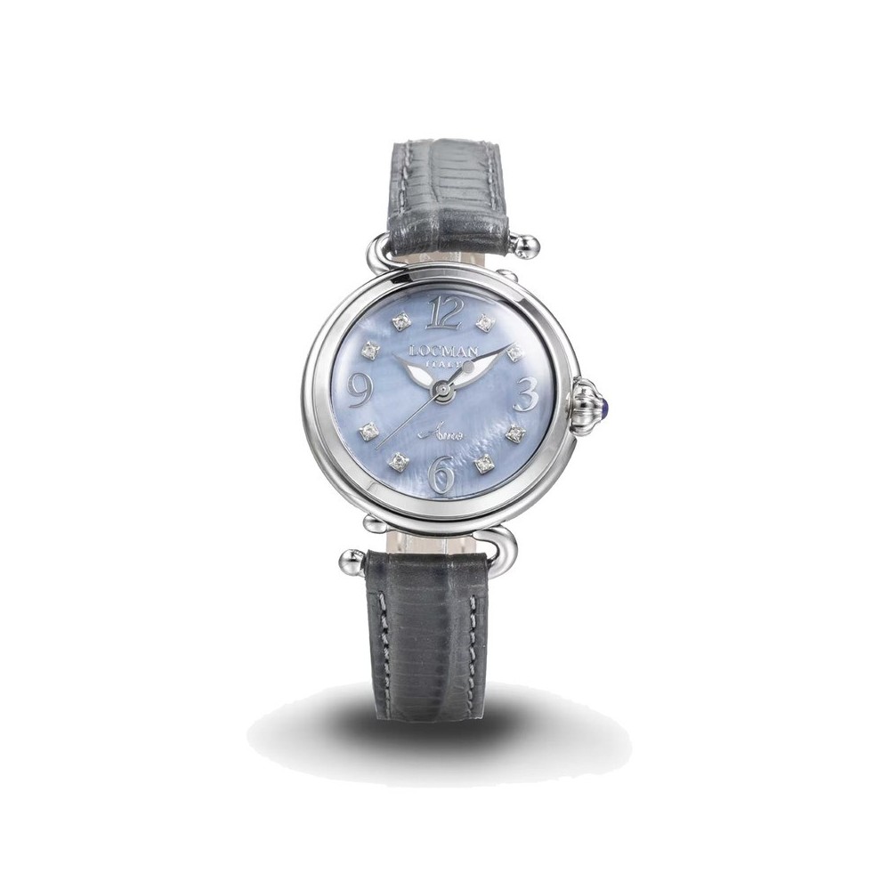 Orologio Amo Grigio con Diamanti 32mm [f2ee3bf5]