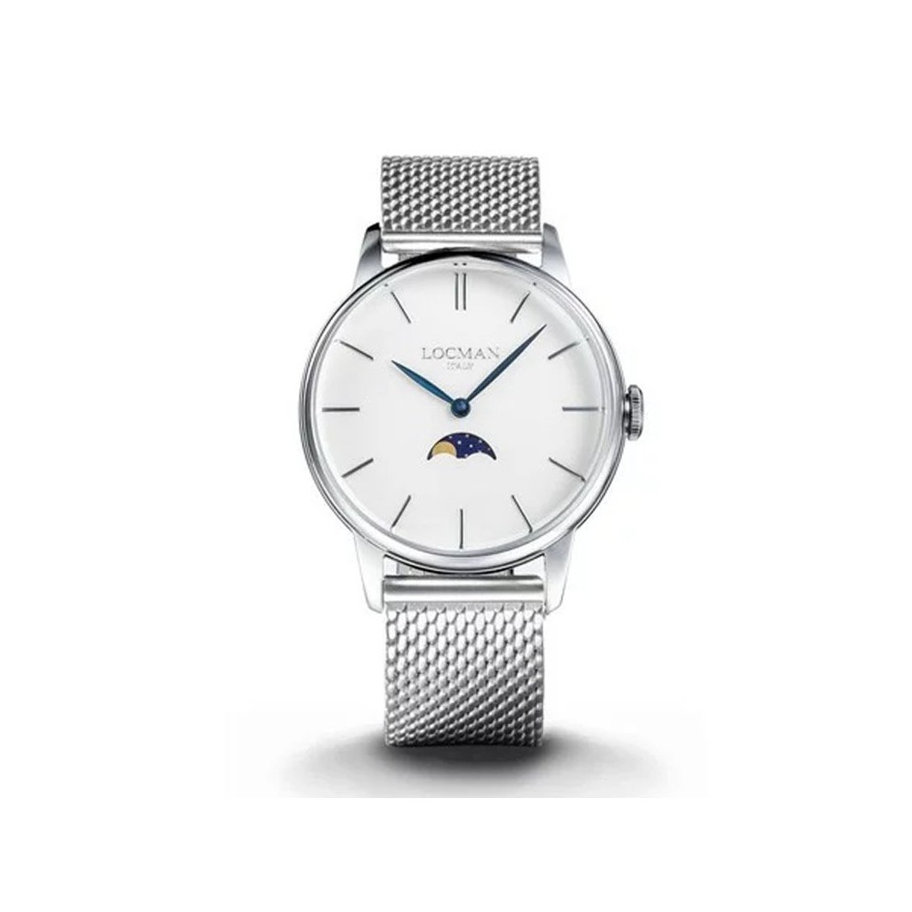 Orologio Locman 1960 Fasi Lunari 41mm [61910d22]