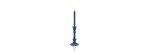 Candela per candeliere Harcourt Blu [cda36f20]
