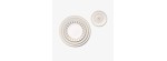 Piatti Dessert x2 Arcadia Gold & Platinum 21 cm [1c9a3083]