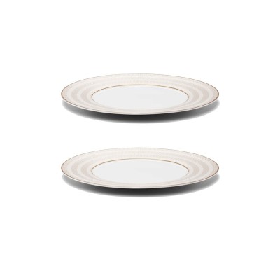 Piatti Dinner x2 Arcadia Gold & Platinum 27 cm [0b7be574]