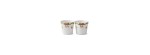 Set 2 Tazze da portata Star Fluted Christmas 30 cl [a5182ad9]
