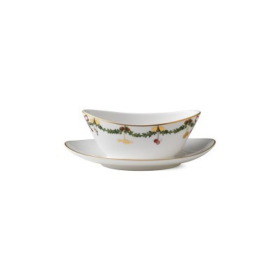 Salsiera Star Fluted Christmas [c6b4d816]