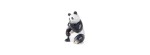 Figurina Panda che mangia 18cm [6e07aa43]