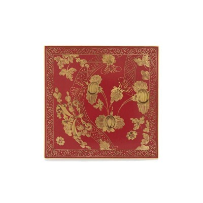 Set 2 Sottopiatti quadrati Oriente Italiano Rubrum [c32fd4f6]