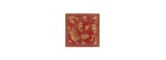Set 2 Sottopiatti quadrati Oriente Italiano Rubrum [c32fd4f6]