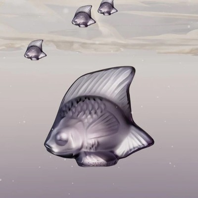 Pesce cristallo viola crepuscolo [35bf56cd]