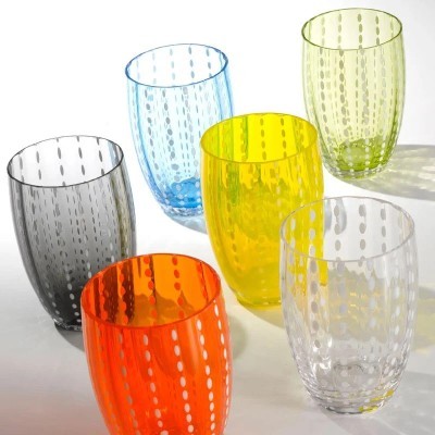 Bicchiere acqua Perle trasparente [a7168df5]