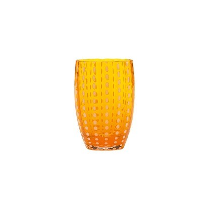 Bicchiere acqua Perle Arancio [eb77c5fd]