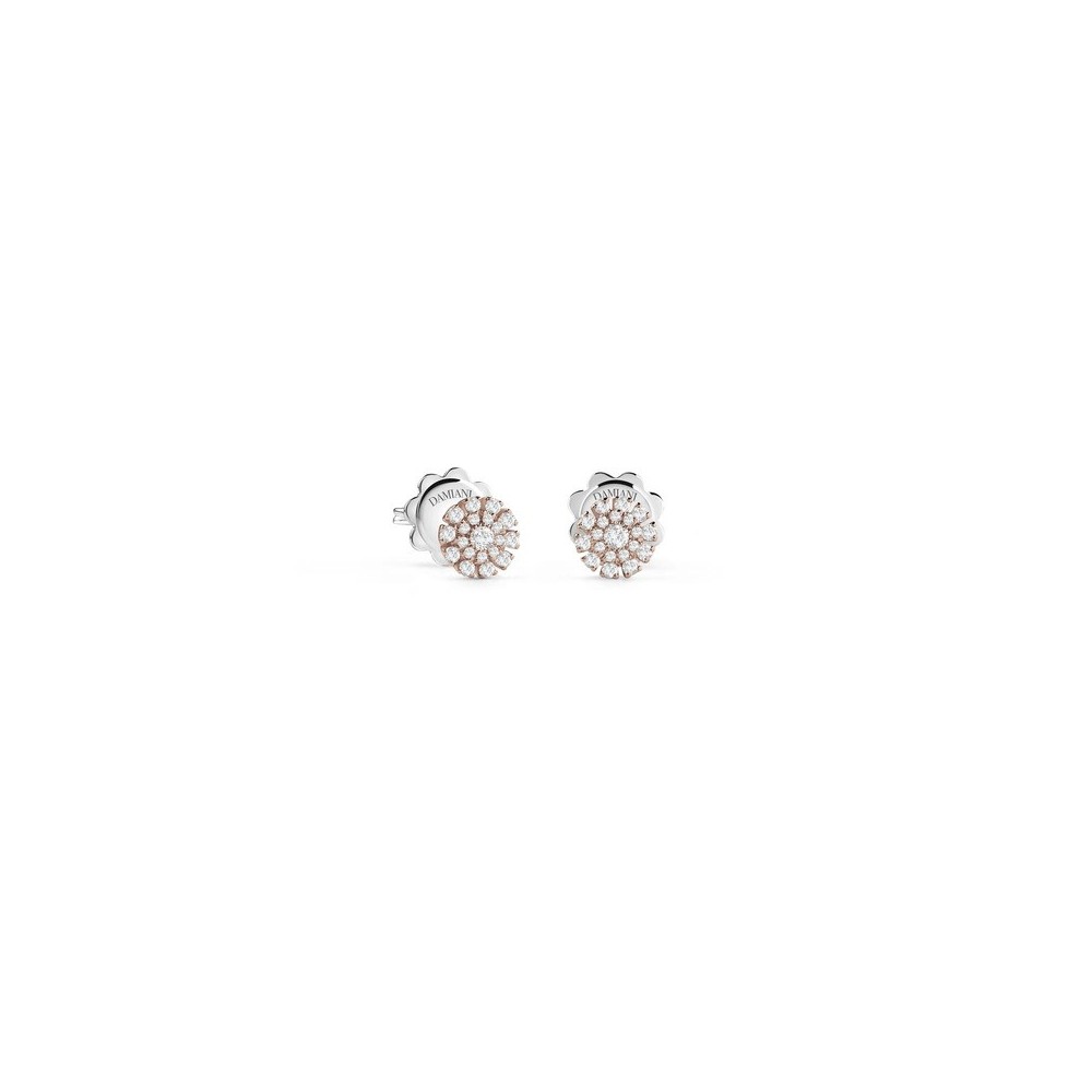 Orecchini Margherita oro rosa con diamanti [bf67e201]