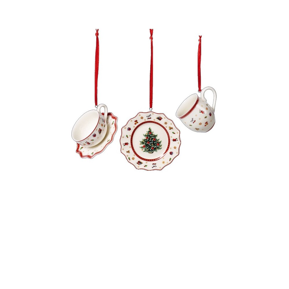 Ornamenti set 3 pz Toy's Delight Addobbi [245bc477]