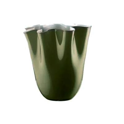 Vaso Wave Opale Verde Bosco 31 cm [19dce059]