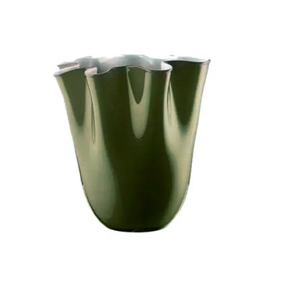Vaso Wave Opale Verde Bosco 31 cm [19dce059]